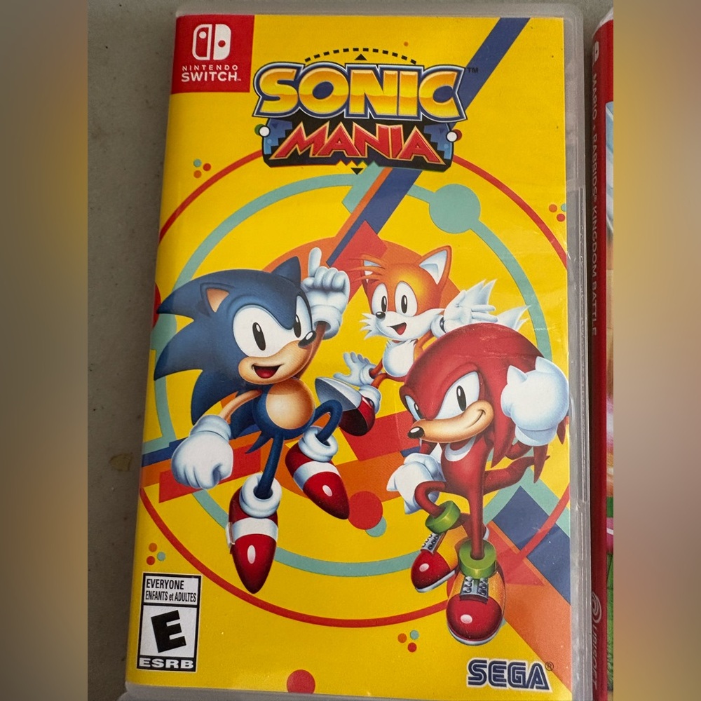 Nintendo Switch Sonic Mania *Replacement case*